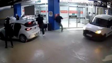 Kuyumcukent&rsquo;teki uzun namlulu silahlarla 20 milyon liralık soygun anı ortaya &ccedil;ıktı