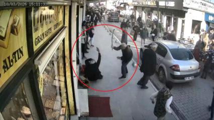 Mardin'de sokak ortasında sopalı kavga