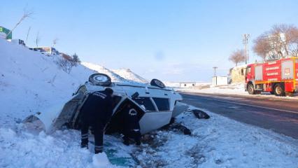 Mazıdağı&rsquo;nda otomobil takla attı: Yaralılar var