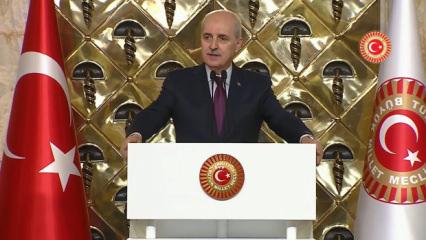 Meclis Başkanı Kurtulmuş'tan savaşla ilgili a&ccedil;ıklama