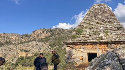 Olduk&ccedil;a nadir! Marmaris&rsquo;teki Piramit Mezar i&ccedil;in harekete ge&ccedil;ildi