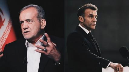 Pezeşkiyan ve Macron arasında kritik g&ouml;r&uuml;şme!