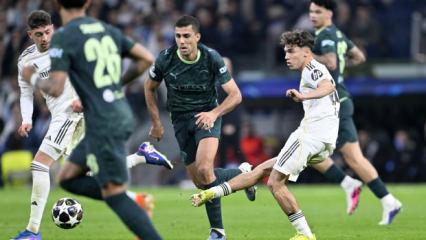 Real Madrid, Manchester City'i farklı ge&ccedil;ti!