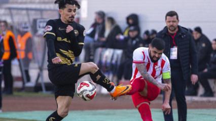 S&uuml;per Lig'e y&uuml;kselme yolunda nefes kesen ma&ccedil;! 90+4'te gelen golle yarışa girdiler