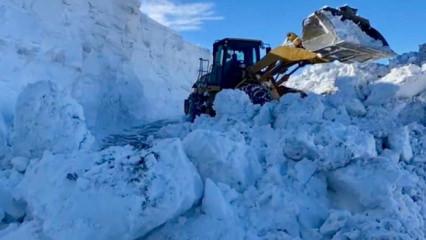 Tipi ve fırtına yolları kapattı: Ekipler zamana karşı yarıştı