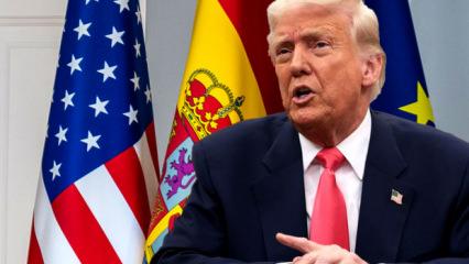 Trump'tan son dakika İspanya a&ccedil;ıklaması! Resmen duyurdu