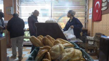 Zam yapmadı: Ekmeği ve pideyi 10 TL'den satıyor