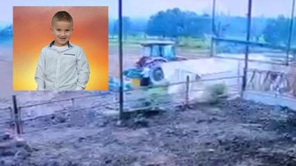 11 yaşındaki Mehmet'in acı &ouml;l&uuml;m&uuml;: Toprak işleme makinesine sıkıştı!