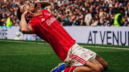 13 ma&ccedil;lık hasret! Nottingham, Tottenham'ı ateşe attı