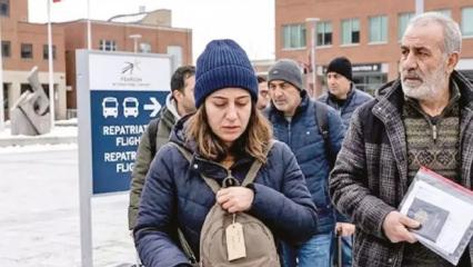 9 bin T&uuml;rk d&ouml;n&uuml;yor! &Uuml;lke vizeleri iptal etti...