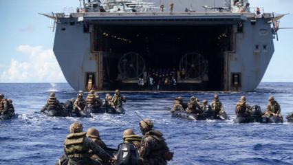 Trump'ın Harg Adası &ccedil;elişkisi! Savaş gemileri binlerce asker ile Ortadoğu'ya geliyor