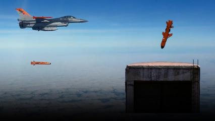 SOM-J, canlı harp başlığıyla hedefi tam isabetle vurdu