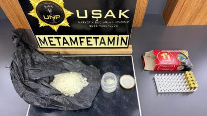 Uşak'ta uyuşturucu operasyonu: 4 tutuklama