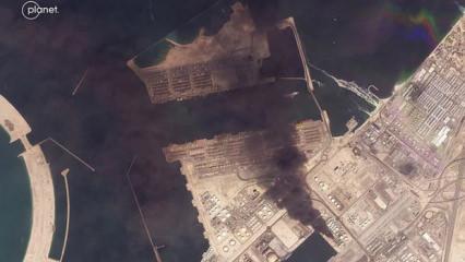 ABD &uuml;slerindeki hasar ortaya &ccedil;ıktı! Uydu g&ouml;r&uuml;nt&uuml;leri d&uuml;nyayı şoke etti!