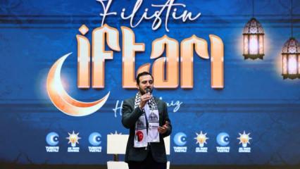 AK Parti İstanbul&rsquo;da Filistin iftarı: Filistin'den T&uuml;rkiye'ye teşekk&uuml;r