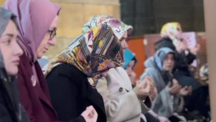 AK Parti Kadın Kolları'nın 300 bini aşkın hatminin duası Ayasofya&rsquo;da yapıldı