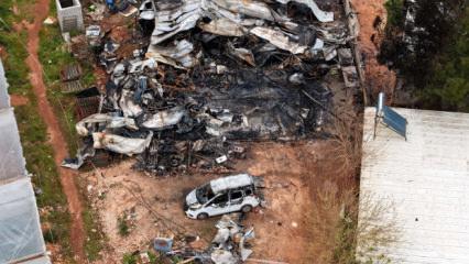 Anne ve 5 &ccedil;ocuğu yanarak can verdi! Konteyner faciasında kahreden detay