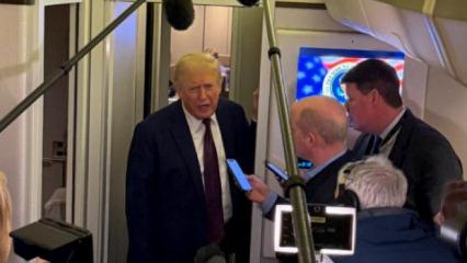 Trump'tan İran sorusu soran gazeteciye: &Ccedil;ok itici birisin!