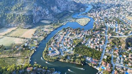 Avrupa&rsquo;nın en iyilerinden! Dalyan Kanalı, eşsiz labirent g&ouml;r&uuml;nt&uuml;s&uuml;yle mest etti