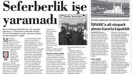 Aynı sayfada hem camiye hem &ccedil;arşafa dil uzattılar: İslam d&uuml;şmanları i&ccedil;imizde