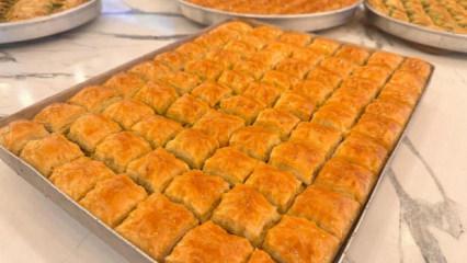 Baklavada bayram hareketliliği: 2 bin TL'yi g&ouml;rd&uuml;!