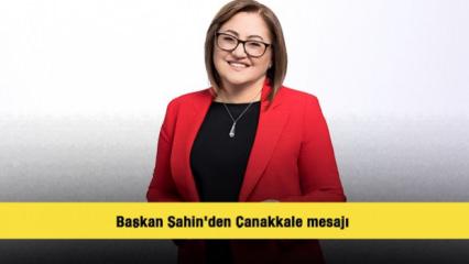 Başkan Şahin'den 18 Mart Şehitleri Anma G&uuml;n&uuml; ve &Ccedil;anakkale Deniz Zaferi mesajı 