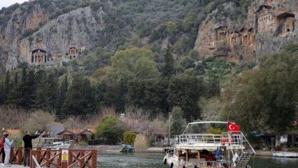 Dalyan&rsquo;da bayram hazırlıkları tamam: Doğa, tarih ve deniz bir arada