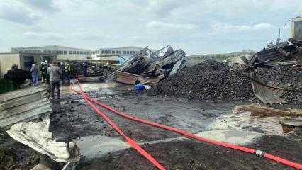 Fabrikada buhar kazanı patladı; 1 iş&ccedil;i yaşamını yitirdi!