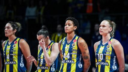 Fenerbah&ccedil;e Medicana CEV Şampiyonlar Ligi'ne &ccedil;eyrek finalde veda etti!