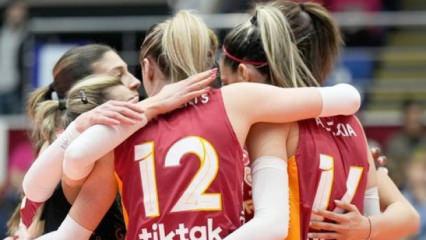 Galatasaray Kadın Voleybol Takımı CEV Kupası'nda finale y&uuml;kseldi!