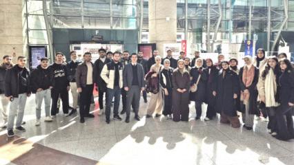 Gazze'nin geleceğini inşa edecek &ouml;ğrenciler T&uuml;rkiye'de