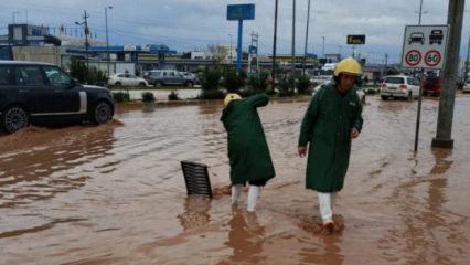Irak&rsquo;ta sağanak sele neden oldu: 50 ev su altında kaldı