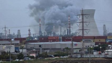 İran, İsrail&rsquo;deki Hayfa Petrol Rafinerisi&rsquo;ni vurdu