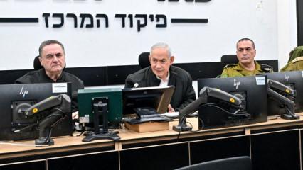 İsrail'de kritik toplantı! Netanyahu'nun yeni g&ouml;r&uuml;nt&uuml;leri servis edildi! Yine g&uuml;ndem oldu