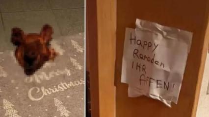 Avusturya'da İslamofobik saldırı: T&uuml;rk ailenin evine domuz kafası bıraktılar