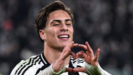 Kenan Yıldız Juventus tarihine ge&ccedil;ti!