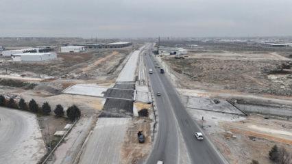 Konya'da Ke&ccedil;ili K&ouml;pr&uuml;s&uuml; ara&ccedil; trafiğine a&ccedil;ıldı