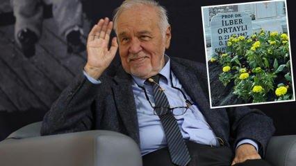 İlber Ortaylı hocası Halil İnalcık'ın yanına defnedildi