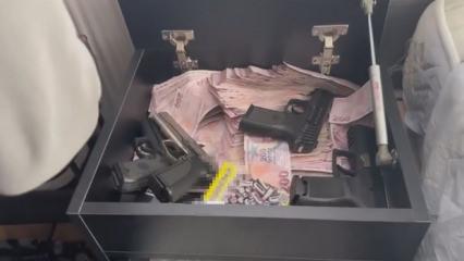 Maltepe'deki operasyonda gizli b&ouml;lmeden cephanelik &ccedil;ıktı