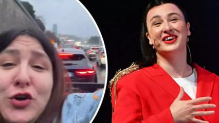 &Uuml;nl&uuml; komedyenden bayram trafiğinde esprili paylaşım!