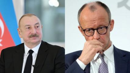 Merz ile Aliyev, Orta Doğu&rsquo;daki &ccedil;atışma ve b&ouml;lgesel etkilerini g&ouml;r&uuml;şt&uuml;