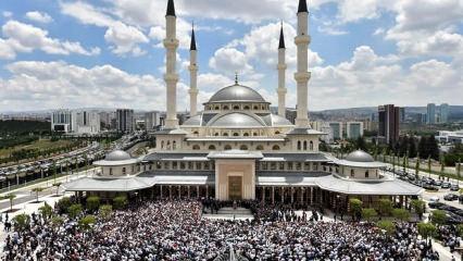 MİLLET CAMİİ&rsquo;NDE KADİR GECESİ &Ouml;ZEL YAYINI