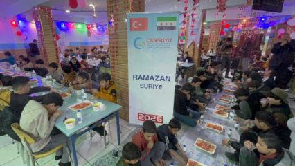 Ramazan'ın Bereketi Afrin'de Yetim Sofralarında Buluştu