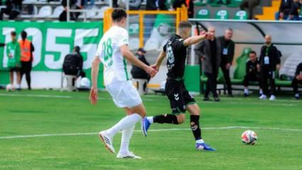 Sakaryaspor'un 4 ma&ccedil;lık serisini Serikspor bitirdi