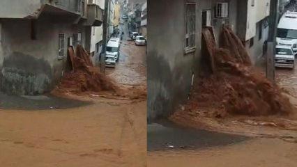 Şanlıurfa sele teslim oldu: Cadde ve sokaklar g&ouml;le d&ouml;nd&uuml;