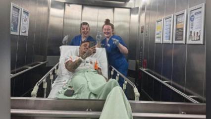 Formasıyla ameliyata alınan Lang'dan ilk paylaşım geldi