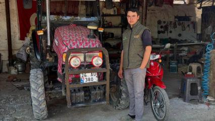 Trakt&ouml;r&uuml; temizlerken feci şekilde can verdi!