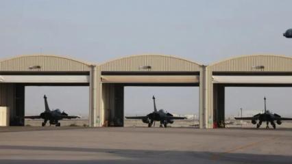 Uydu g&ouml;r&uuml;nt&uuml;leriyle ortaya &ccedil;ıktı! BAE'deki Dafra Hava &Uuml;ss&uuml;'nde ağır hasar!