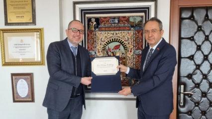 Başkan Boztepe&rsquo;den Dilovası Kaymakamı Kubilay'a ziyaret