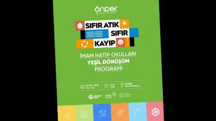 450 okulda eş zamanlı olarak yeşil d&ouml;n&uuml;ş&uuml;m programı başlıyor